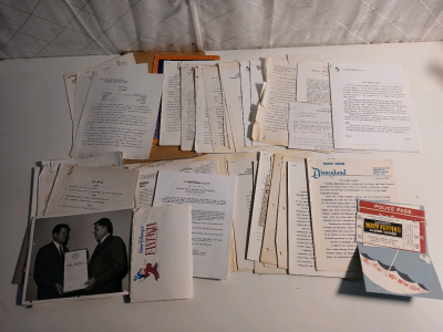 Assorted Vintage Walt Disney Memorabilia