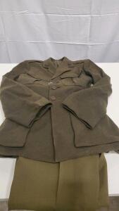 Vintage Military Uniform