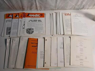 Assorted Vintage Walt Disney Memorabilia