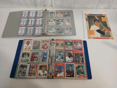 Approx.(126) 1988-1990 Assorted Fleer And Donruss Baseball Cards Including Kelly Mann, Reggie Jackson And More Approx.(72) 1988-1990 Assorted Football Cards Including Topps, Donruss And NFL & More