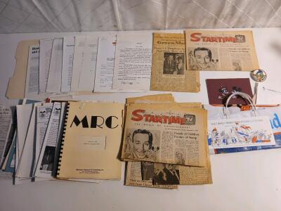 Assorted Vintage Walt Disney Memorabilia
