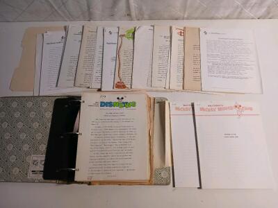 Assorted Vintage Walt Disney Memorabilia