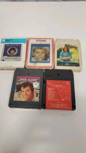 (5) Vintage 8 Track