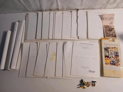 Assorted Vintage Walt Disney Memorabilia