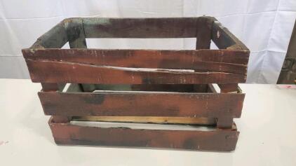 Vintage Wooden Crate 20"x13"x12"