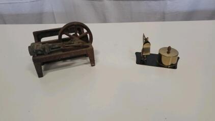 Vintage Toy Steam Engine and More