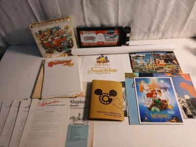 Assorted Vintage Walt Disney Memorabilia