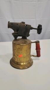 Vintage Turner Brass Works Blow Torch