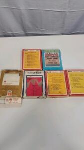 (6) Vintage 8 Track
