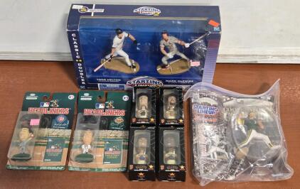 (9) Assorted Vintage MLB Bobbleheads & Figures