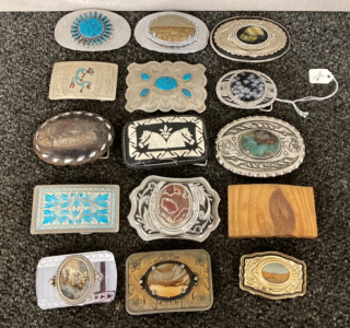 Assorted Belt Buckle's
