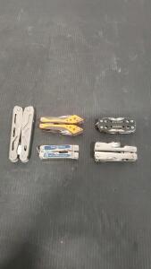 (5) Assorted Multi Tools