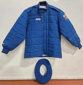 Vintage Nomex Simpson Racing Jacket w/ Deist Neck Brace Pad | RARE!