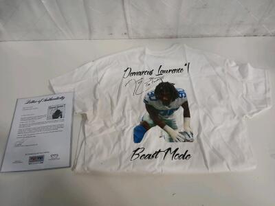 (1) 2020 DeMarcus Lawrence Autographed Shirt W/ Authenticity Certificate