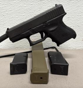 Glock 27 Semi-Automatic Pistol, .40 S&W, Serial PVY117