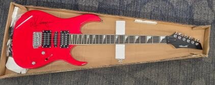 Alice Cooper Signed Full Size Electric Guitar Beckett Authenticated