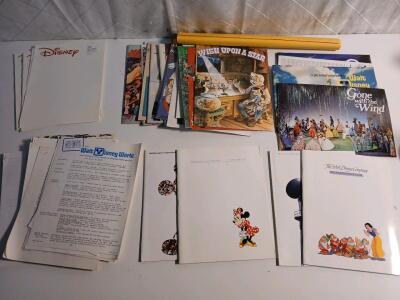 Assorted Vintage Walt Disney Memorabilia