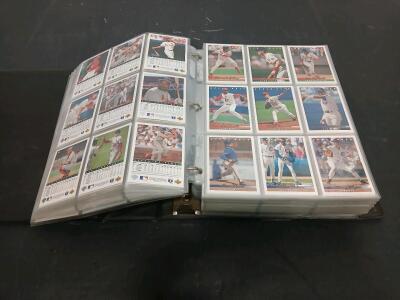 Approx.(890) 1985-1993 Assorted Topps, Leaf And Upper Deck Baseball Cards Including Mel Rojas And John Burke
