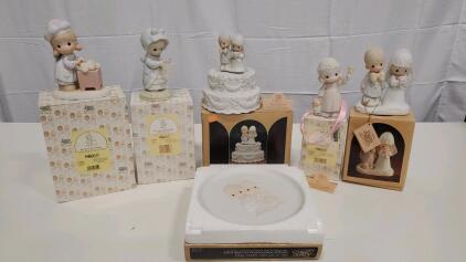 (6) Precious Moments With Boxes