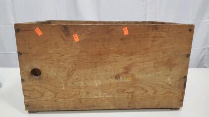 Vintage Wooden Crate 19.5"x12.25"x11"