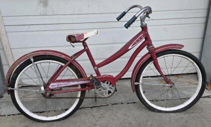 (1) Coast King 20" Skyrocket, red