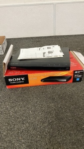 Sony DVD player and bike cable