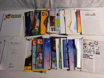 Assorted Vintage Walt Disney Memorabilia