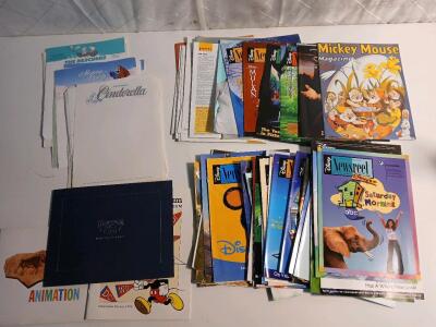 Assorted Vintage Walt Disney Memorabilia