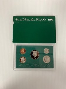 United States Mint Proof Set 1996