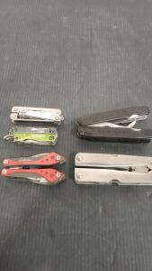 (5) Assorted Multi Tools