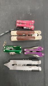 (5) Assorted Multi Tools