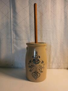(1) Vintage Ceramic Butter Turner -26"H x6"W