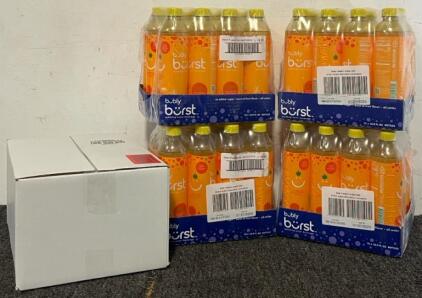 (4) 12 Pack Cases Of Pineapple Tangerine Bubly & 12 Pack Mtn Dew Amp Energy Drink (Past Best By Dates)