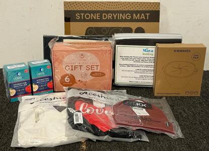 4 Piece Queen Sheets Set, Stone Dish Drying Mat, Women&rsquo;s Clothing & More