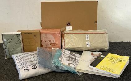 Home Goods Including Stone Dish Drying Mat, Under Bed Organizers, Women&rsquo;s Clothing (M-2XL), New Mothers Gift Set & More