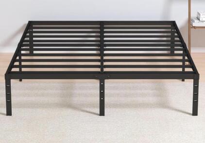 Queen Size Metal Bed Frame (Black)