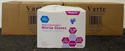 (2) 100 Pcs Coffee Cups & Accessories & 1000 Pcs Nitrile Gloves