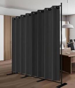 Floor Standing Curtain Room Divider