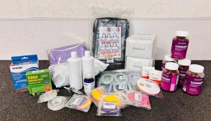 Transparent Storage Bag, Charging Cables, Letter Openers, Empty Multi Use Bottles, Elderberry Immune Support Gummies, Automatic Drink Dispenser and Much More