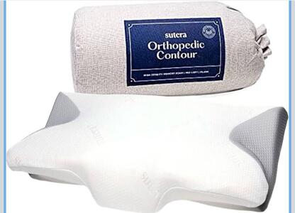 Sutera Orthopedic Contour Pillow (High Density Memory Foam)