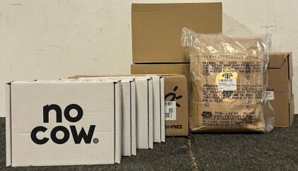 Japanese Extremely Rare, Ultra Premium, Uonuma, Yuki Tsubaki Koshihikari White Rice (11 Pound / 5K), (6) Pack 1 Qt Good Karma Flax Milk, 30 Pack Bobos Oat Bites Verity Pack, (8) Bags Yolky Mala Seasoned Potato Chips & (4) No Cow Protien Bar Sampler Packs 