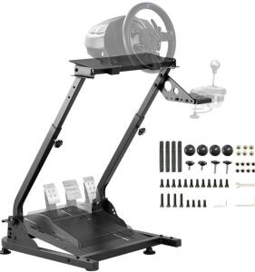Height Adjustable Steering Wheel Stand Racing Simulator Cockpit for Logitech G920 G29 G923 G27 G25, Thrustmaster T300RS TX F458 T500RS T150 Xbox PS4 PS5 PC