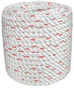 Arborist Bull Rope &mdash; High Strength Polyester Tree Hoist Rigging Line, 1/2 inch x 200 Feet, No Eye Splice