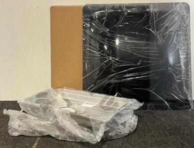 RV Tinted Skylight (26&rdquo;x26&rdquo;), 4 Way Ceiling Vent Deflector (24&rdquo;x24&rdquo;) & (2) Stainless Steel Serving Trays