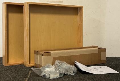 (2) Full-Extention Roll Tray Kits, Home Shelving / Cabinet Drawers (21&rdquo;x23&rdquo;)
