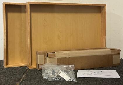 (2) Full-Extention Roll Tray Kits, Home Shelving / Cabinet Drawers (21&rdquo;x29&rdquo; & 21&rdquo;x23&rdquo;)