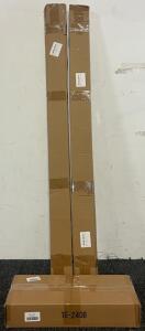 Party Supplies &mdash; 8Ft Round Balloon Arch & (2) Adjustable Over The Table Rod Stands
