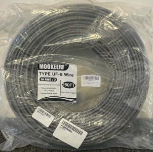 Roll Of 250 FT 10 AWG / 2 Type UF-B Wire