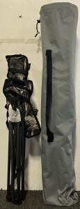 Alpcour Foldable Camping Cot & Realtree Camp Chair