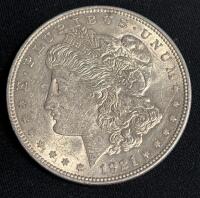 1921 Morgan Silver Dollar Coin